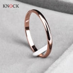 Anillo muy sencillo y barato en color oro, plata, negro y oro rosa