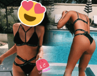 Bikini de tiras God save the Queen