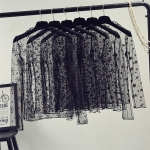 Blusas transparentes con varios diseños muy baratas