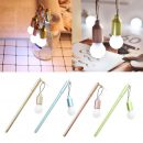 Bolígrafo con bombilla colgando (hace luz)