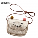 Bolso infantil con cara de gato y orejas