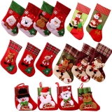 Calcetines navideños pequeños para colgar