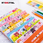 Divertidos marcadores adhesivos con animalitos y dibujos (120u)