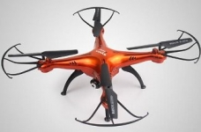 Dron SYMA X5SW con 4 hélices, cámara y Wifi