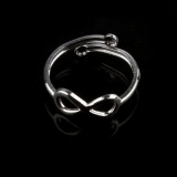 Pack de 2 anillos con el símbolo del infinito