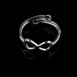 Pack de 2 anillos con el símbolo del infinito