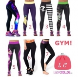 Mallas de fantasía para el gimnasio