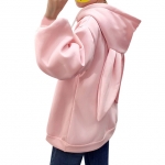 Sudadera con orejas de conejo gigantes