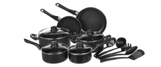Completo juego de utensilios de cocina baratos (antiadherentes)