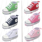 Zapatillas tipo Converse para bebés de 0 a 18 meses (baratas)
